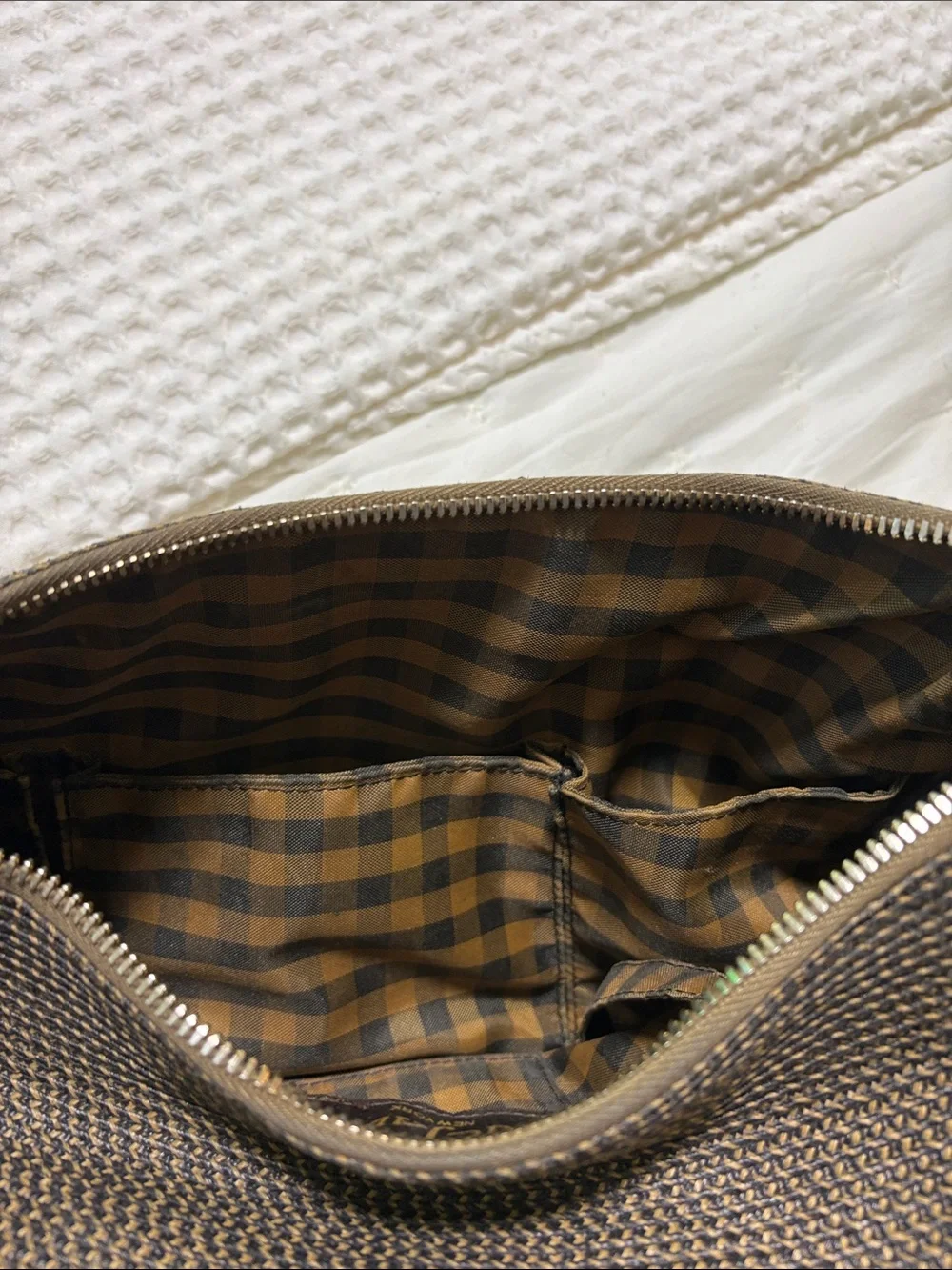 Eric Javits Woven Shoulder Bag in Brown - Stylish Everyday Tote